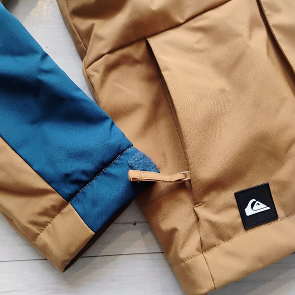 QUIKSILVER NEW Boys Mission Block Technical Snow Jacket - Picture 4 of 15